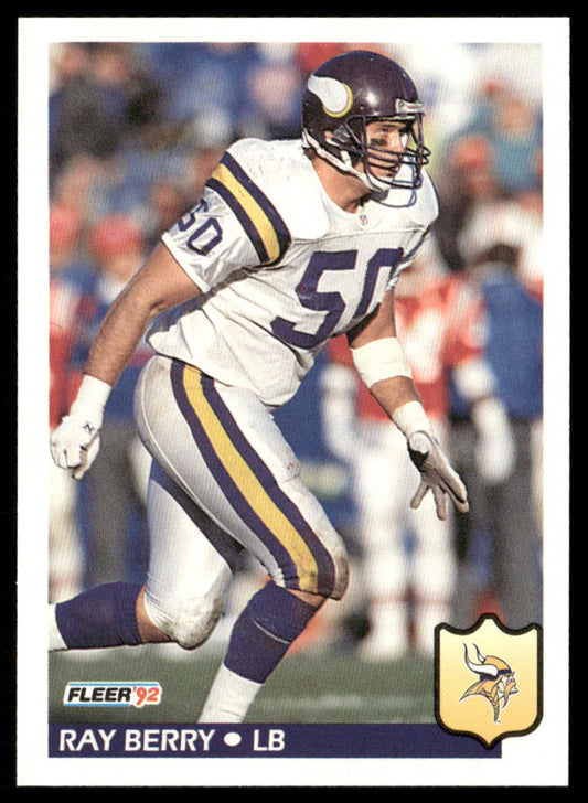 Ray Berry 1992 Fleer #239 Minnesota Vikings