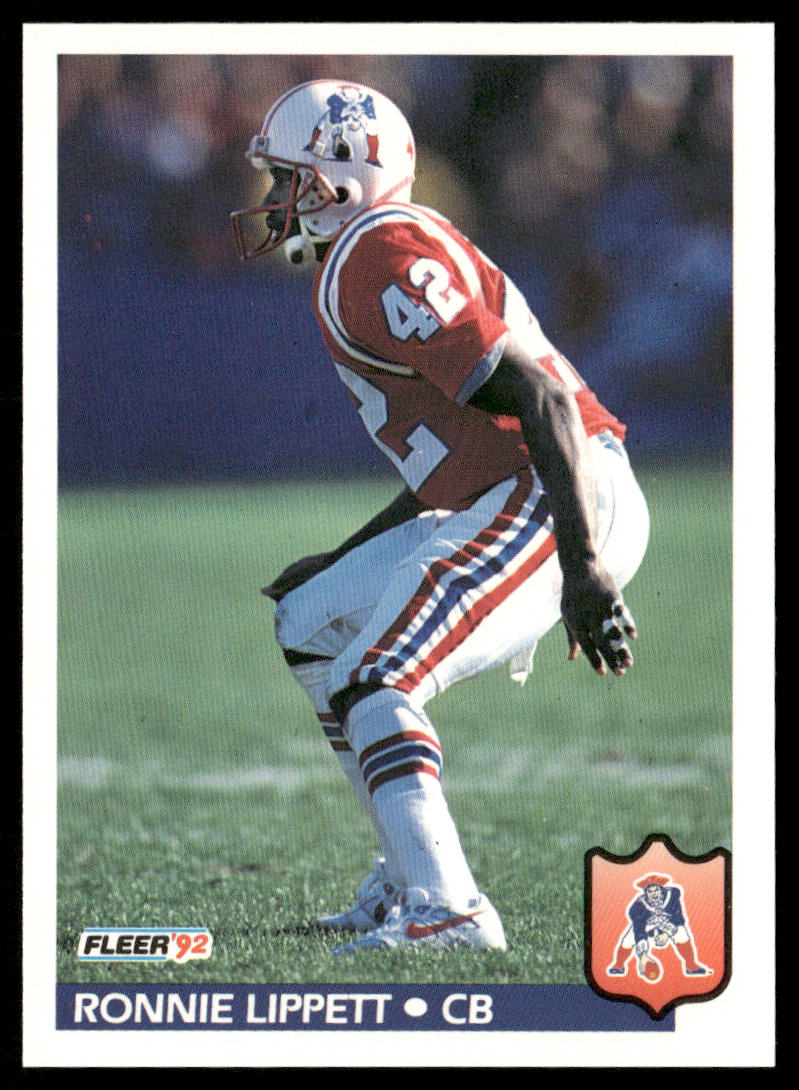Ronnie Lippett 1992 Fleer #262 New England Patriots