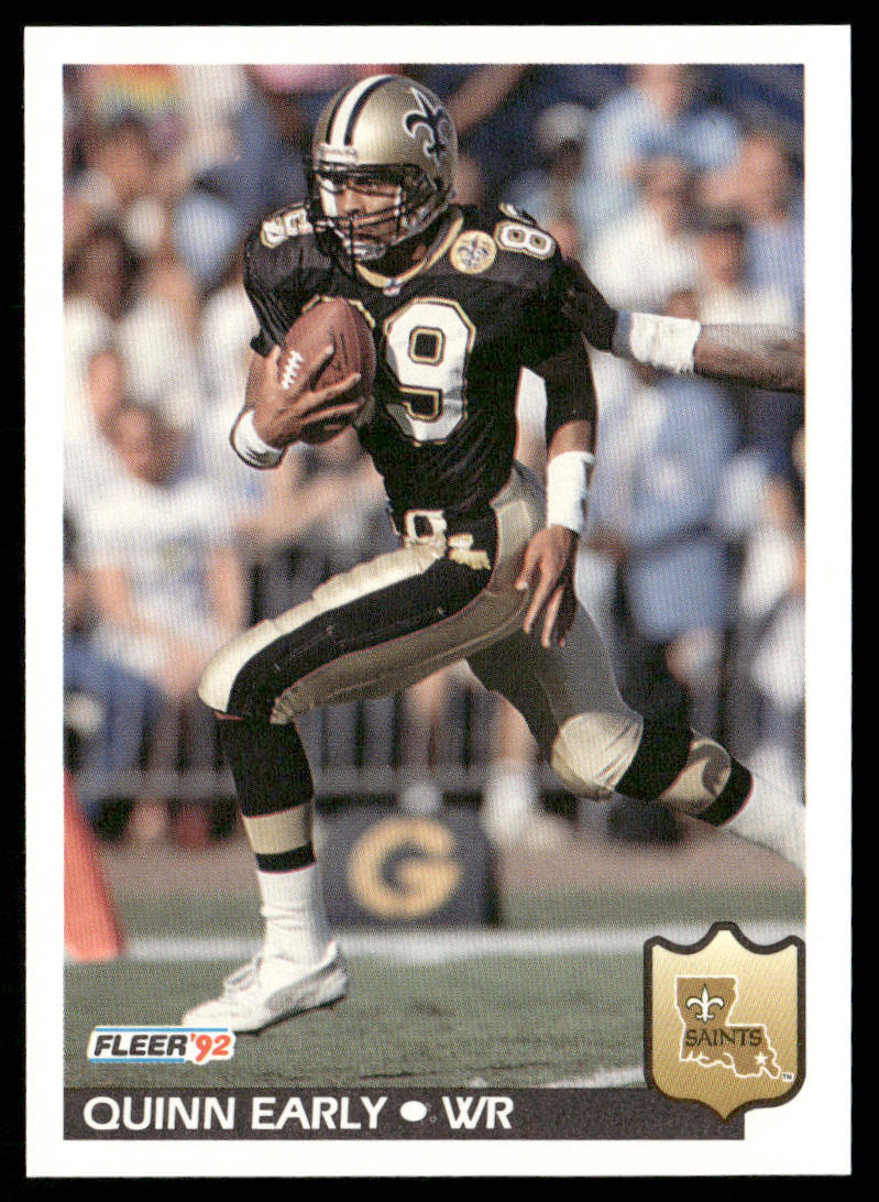 Quinn Early 1992 Fleer #273 New Orleans Saints