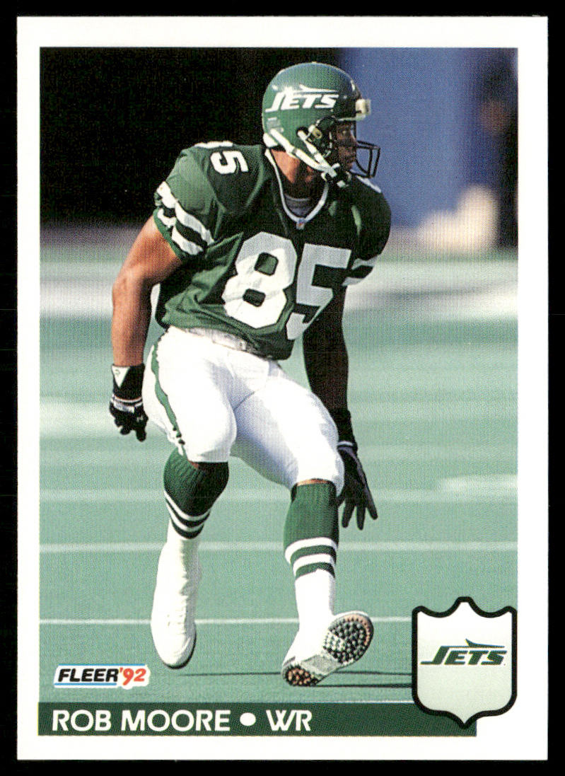 Rob Moore 1992 Fleer #310 New York Jets