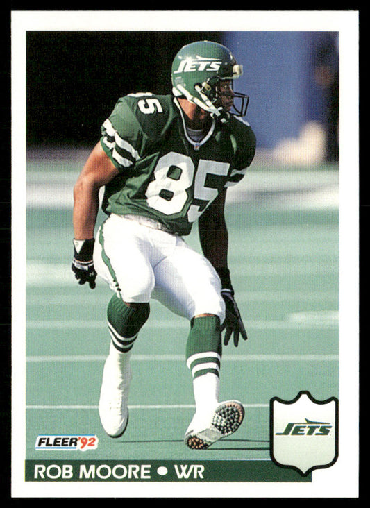 Rob Moore 1992 Fleer #310 New York Jets