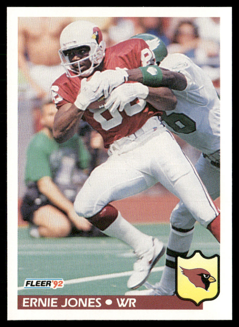 Ernie Jones 1992 Fleer #333 Phoenix Cardinals