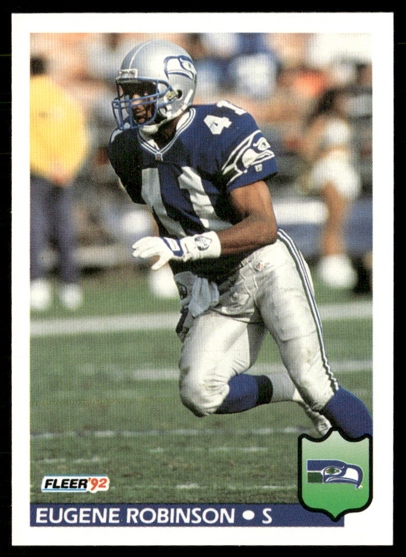 Eugene Robinson 1992 Fleer #397 Seattle Seahawks
