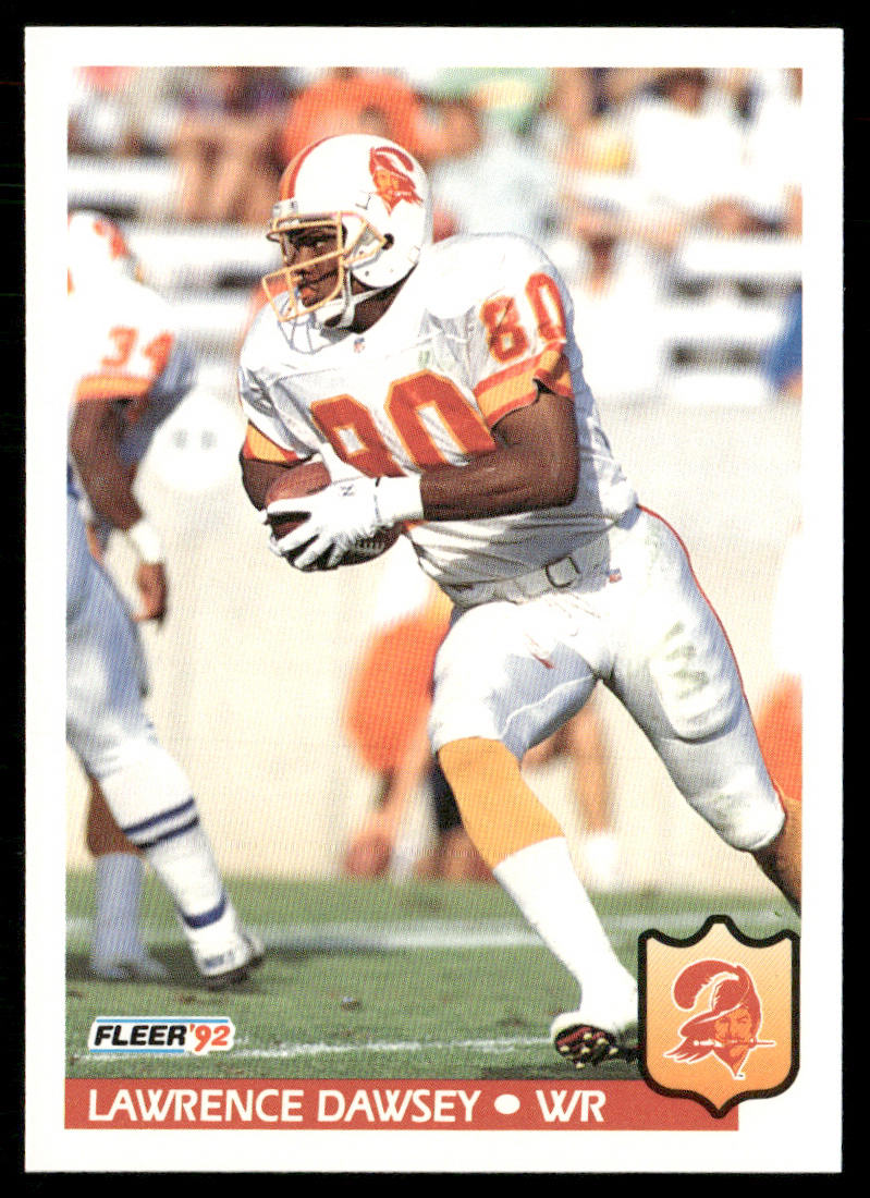 Lawrence Dawsey 1992 Fleer #404 Tampa Bay Buccaneers