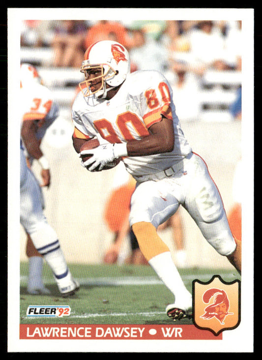 Lawrence Dawsey 1992 Fleer #404 Tampa Bay Buccaneers