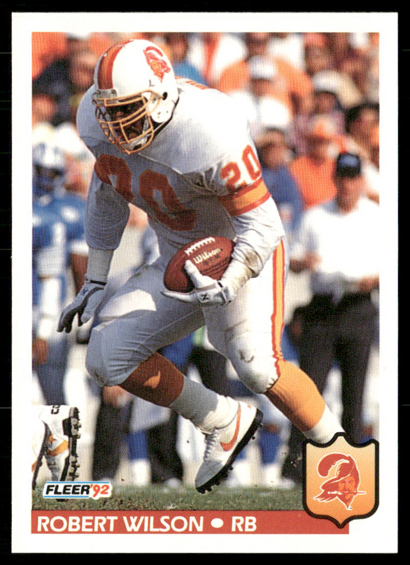 Robert Wilson 1992 Fleer #412 Tampa Bay Buccaneers