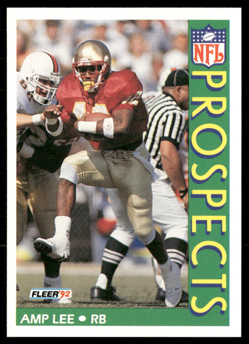 Amp Lee 1992 Fleer #441 RC Florida State Seminoles