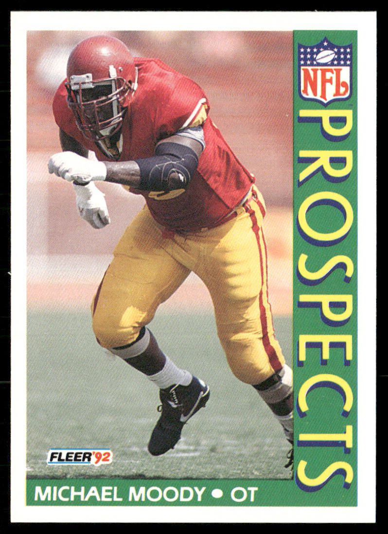 Michael Moody 1992 Fleer #444 RC USC Trojans