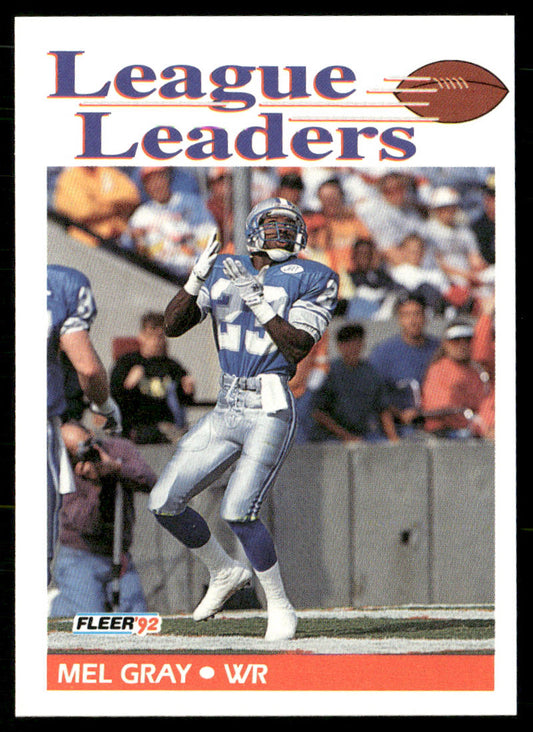 Mel Gray 1992 Fleer #467 Detroit Lions