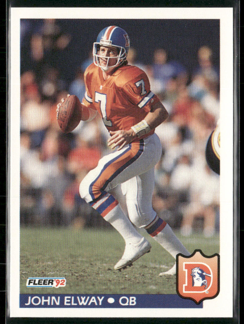 John Elway 1992 Fleer #94 Denver Broncos
