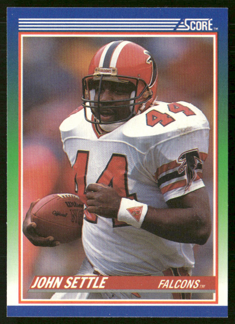 John Settle 1990 Score #14 Atlanta Falcons