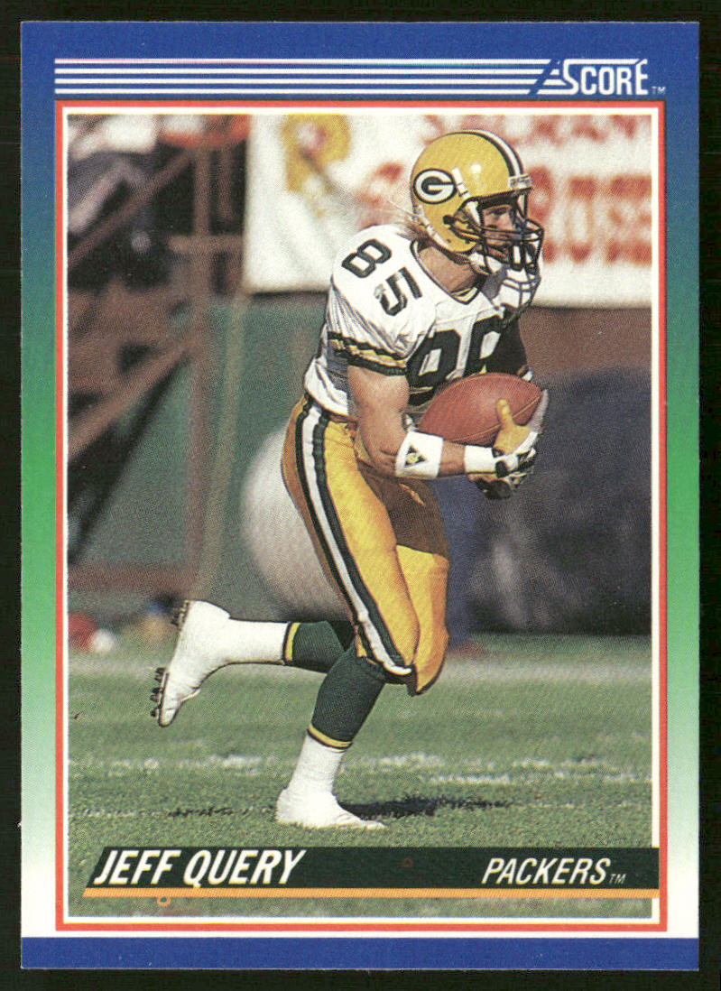 Jeff Query 1990 Score #26 RC Green Bay Packers