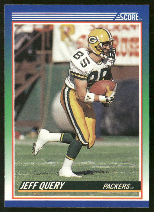 Jeff Query 1990 Score #26 RC Green Bay Packers