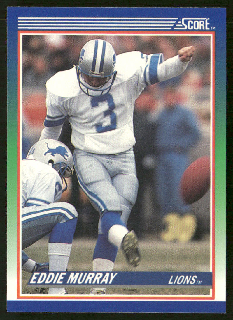 Eddie Murray 1990 Score #27 Detroit Lions