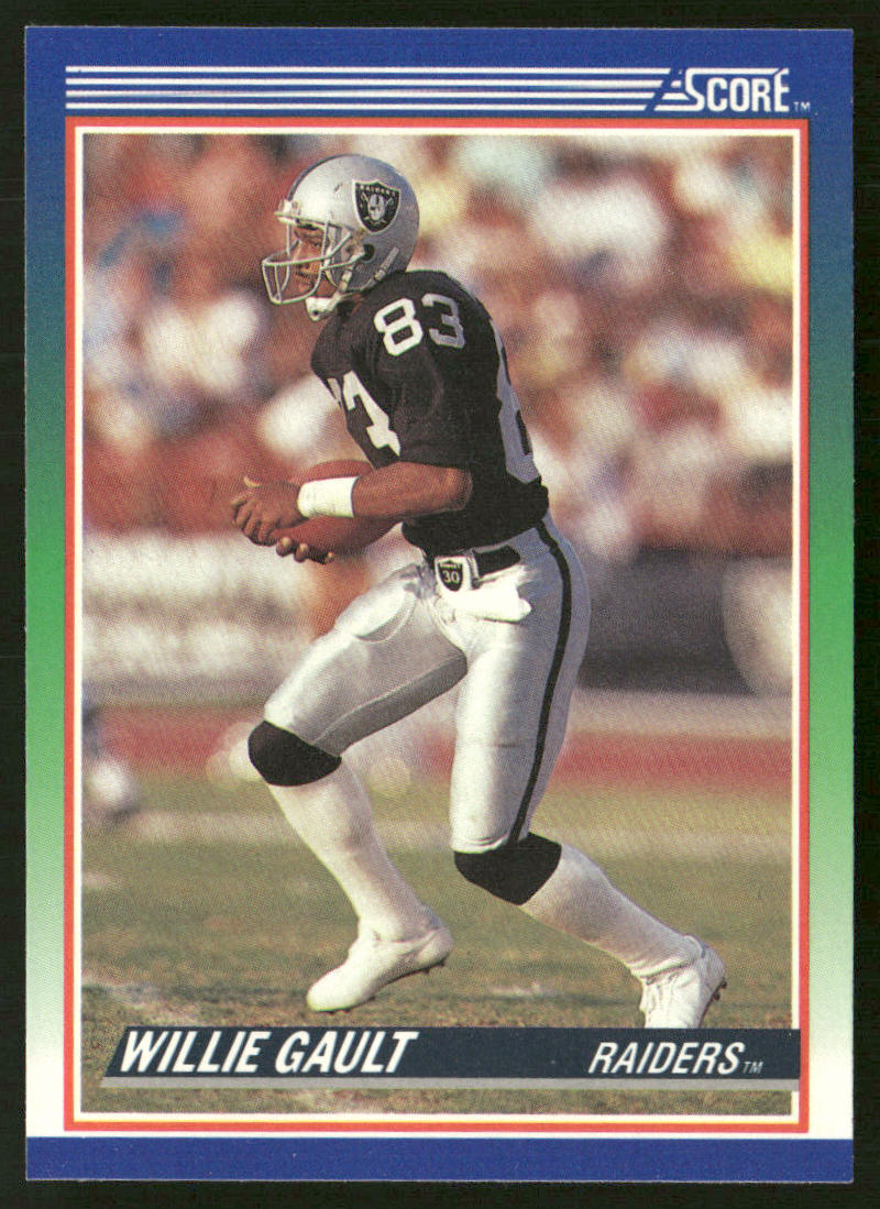 Willie Gault 1990 Score #37 Los Angeles Raiders