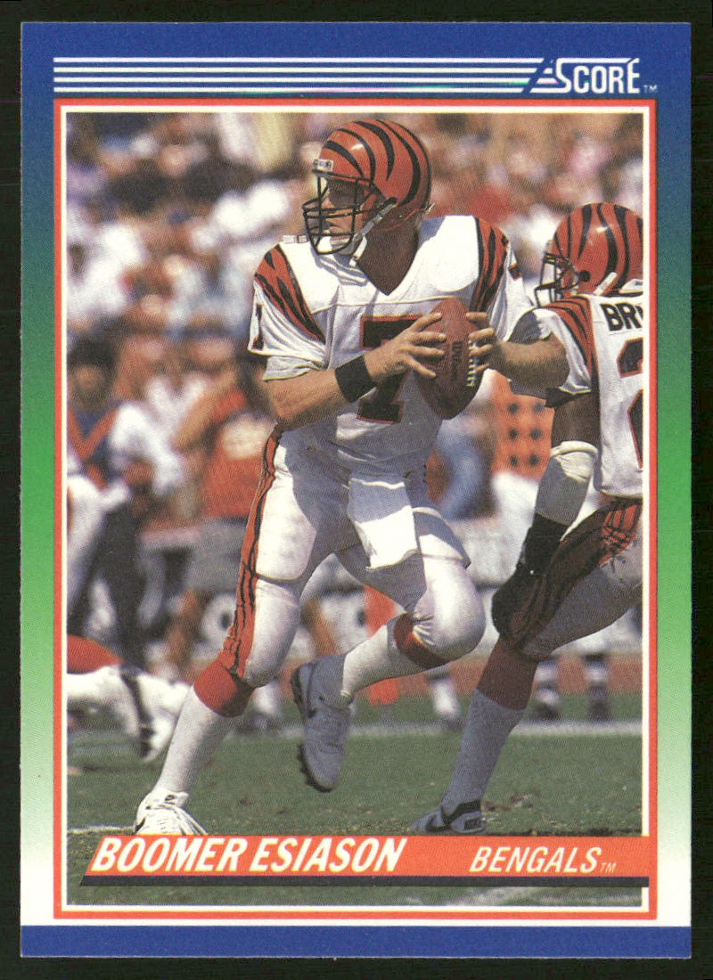Boomer Esiason 1990 Score #40 Cincinnati Bengals