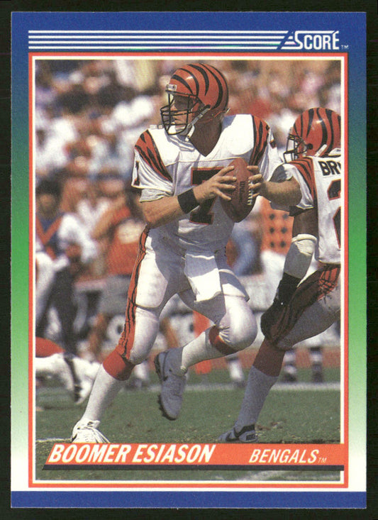 Boomer Esiason 1990 Score #40 Cincinnati Bengals