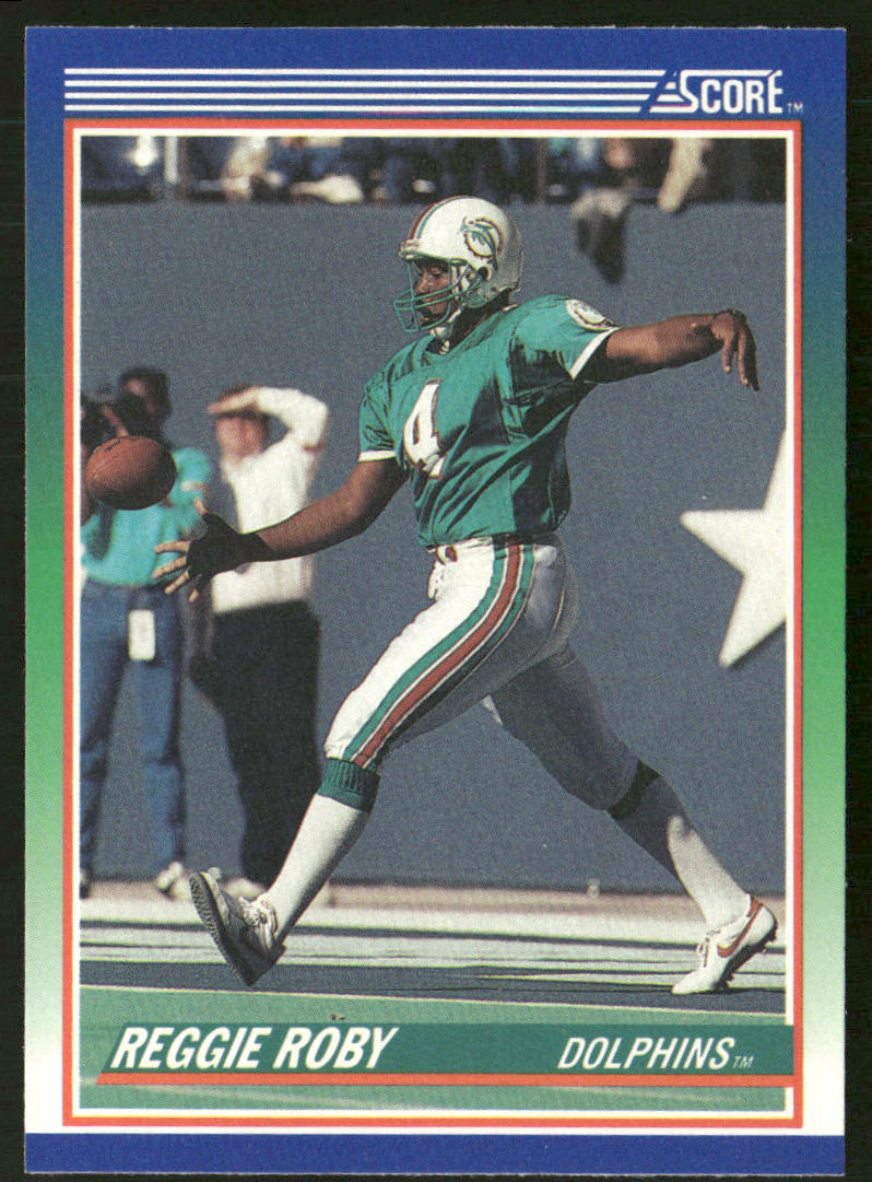 Reggie Roby 1990 Score #43 Miami Dolphins
