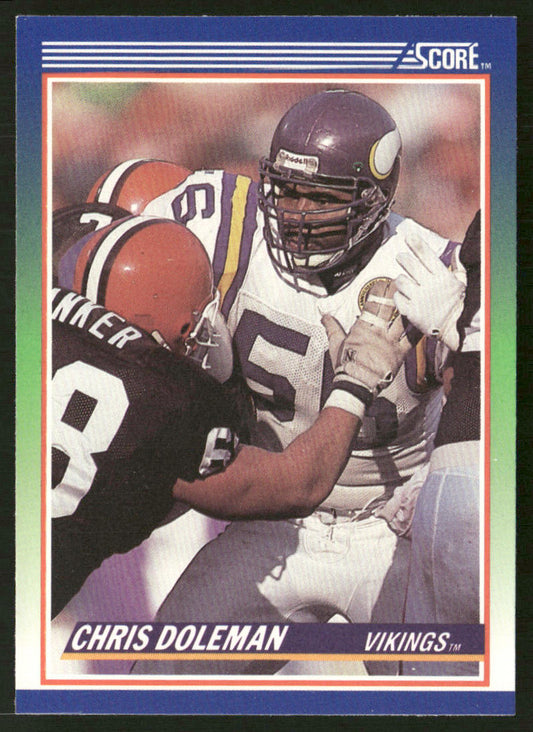 Chris Doleman 1990 Score #56 Minnesota Vikings