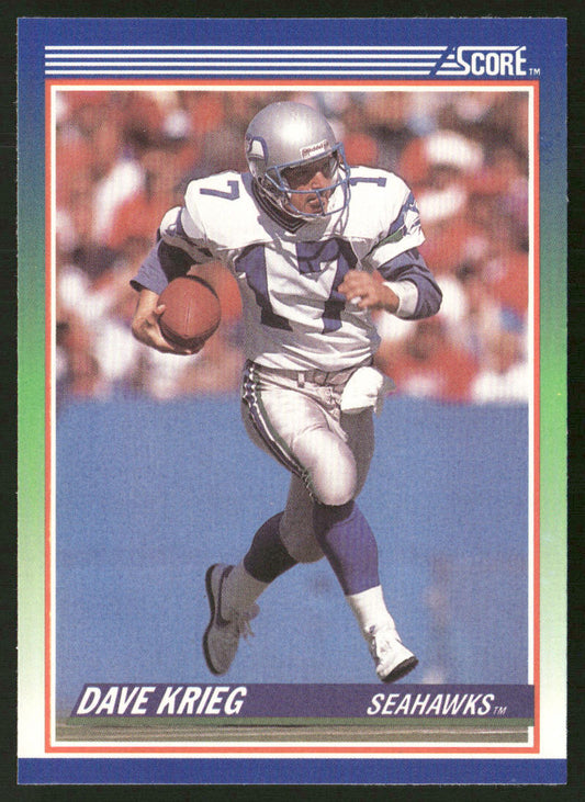 Dave Krieg 1990 Score #61 Seattle Seahawks