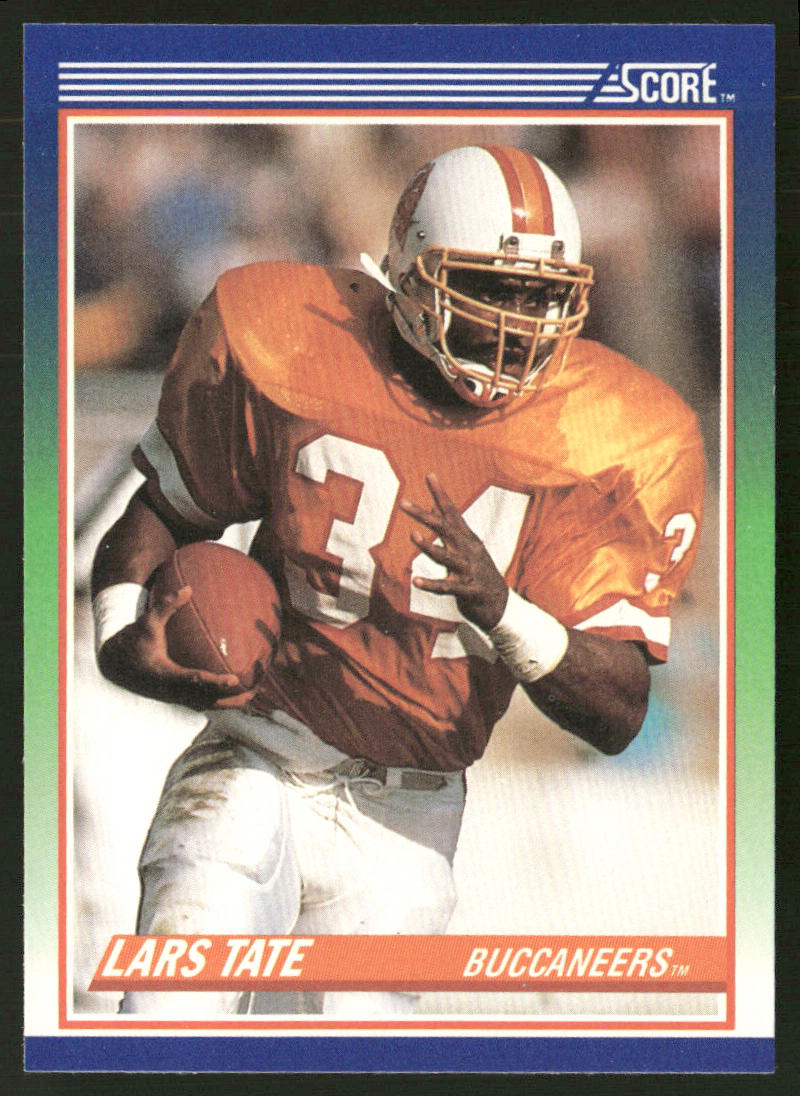 Lars Tate 1990 Score #62 Tampa Bay Buccaneers