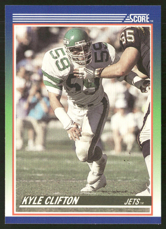 Kyle Clifton 1990 Score #64 New York Jets