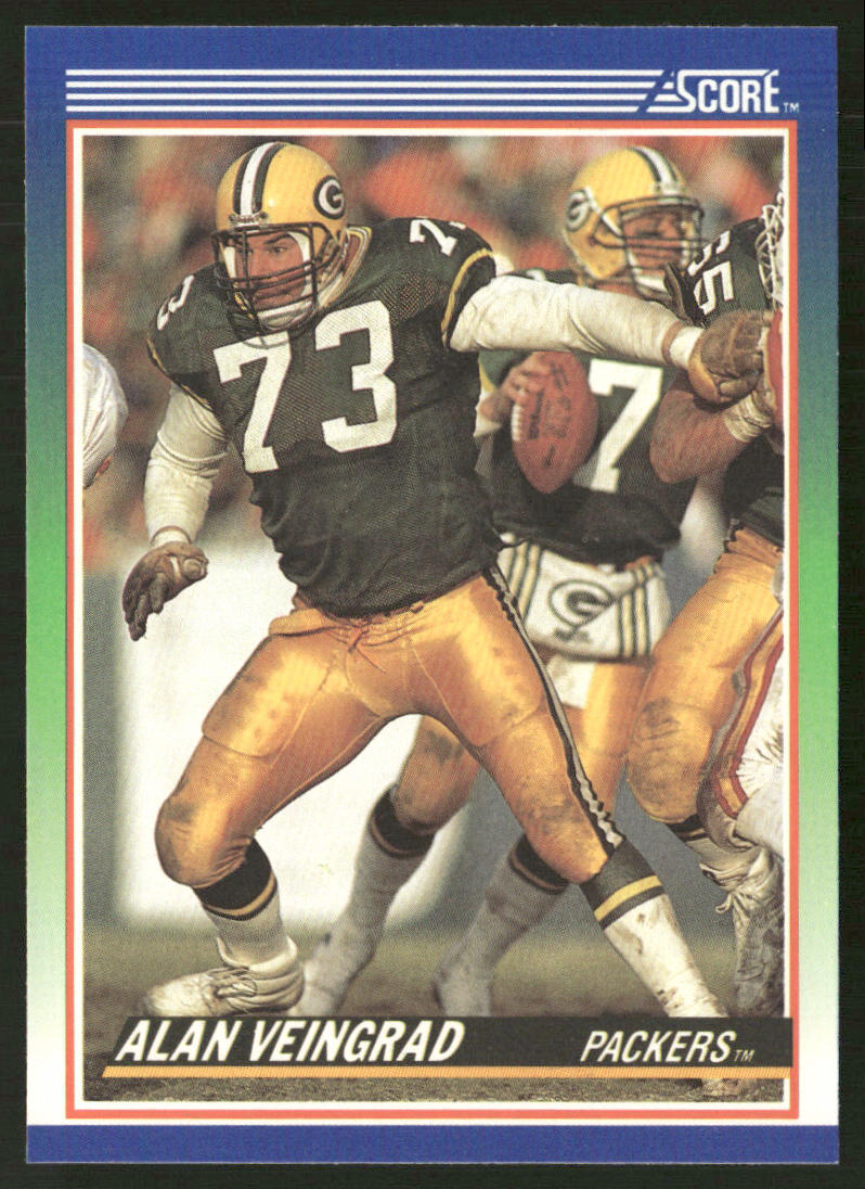 Alan Veingrad 1990 Score #65 RC Green Bay Packers
