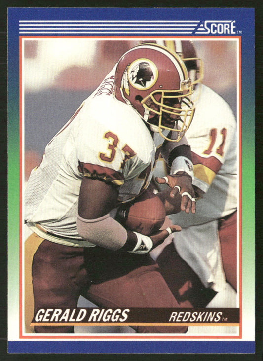 Gerald Riggs 1990 Score #66 Washington Redskins