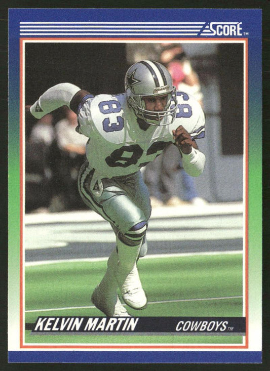 Kelvin Martin 1990 Score #82 RC Dallas Cowboys