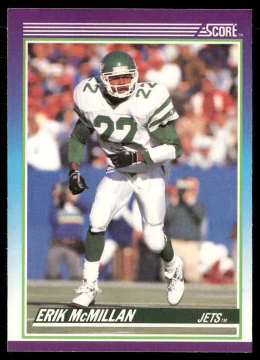 Erik McMillan 1990 Score #117 New York Jets