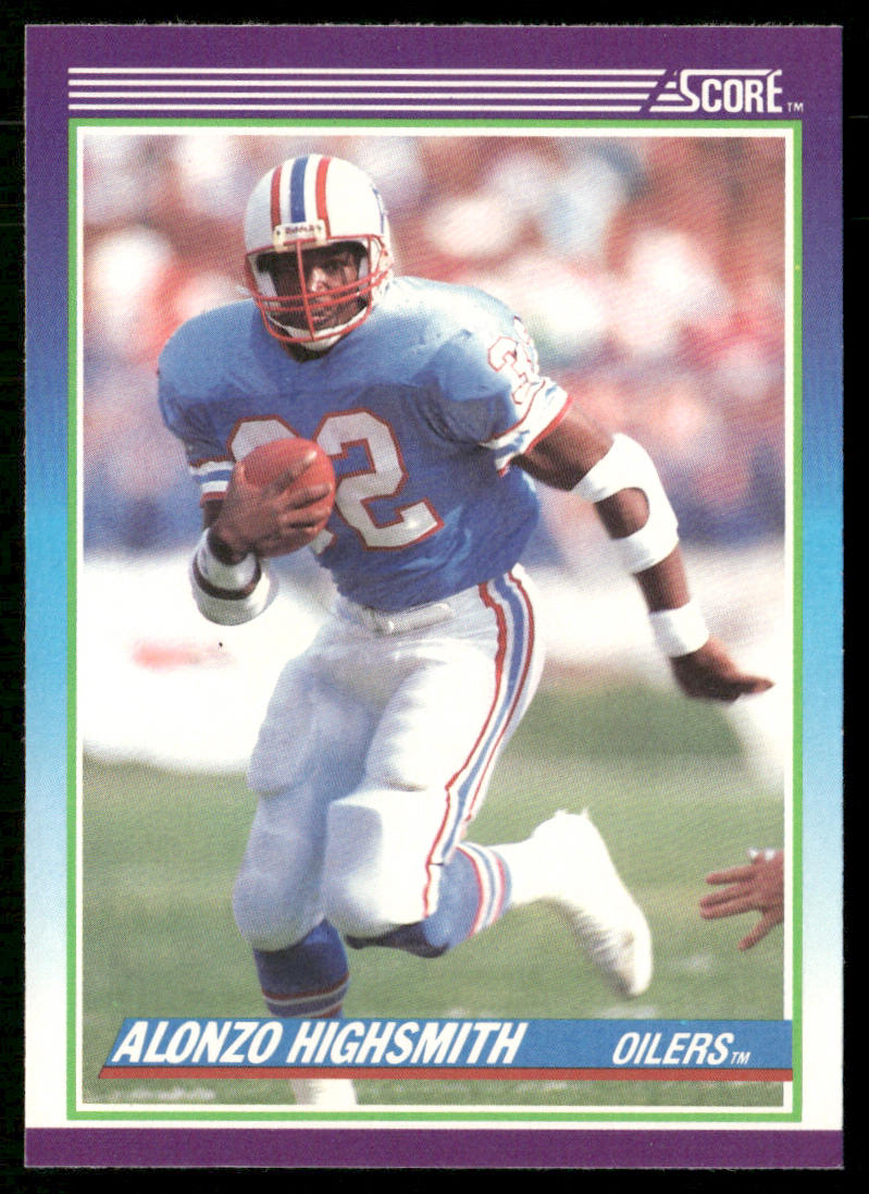Alonzo Highsmith 1990 Score #138 Houston Oilers