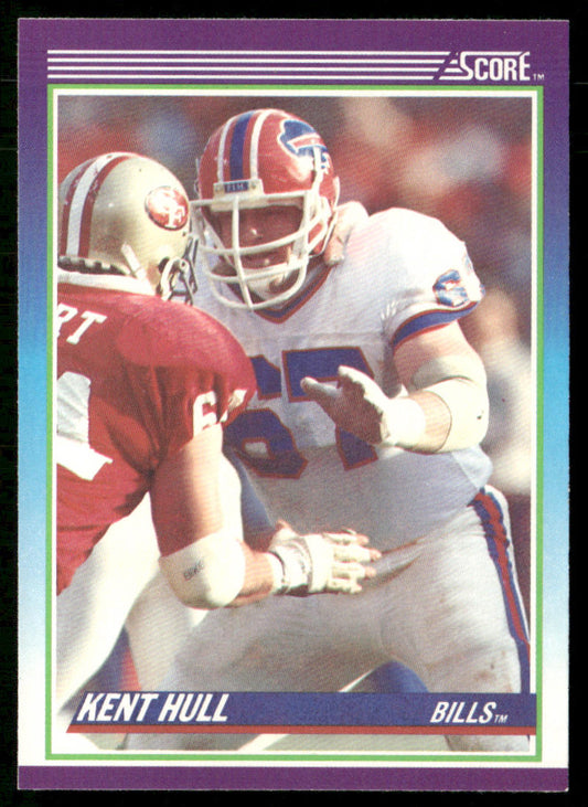 Kent Hull 1990 Score #146 Buffalo Bills