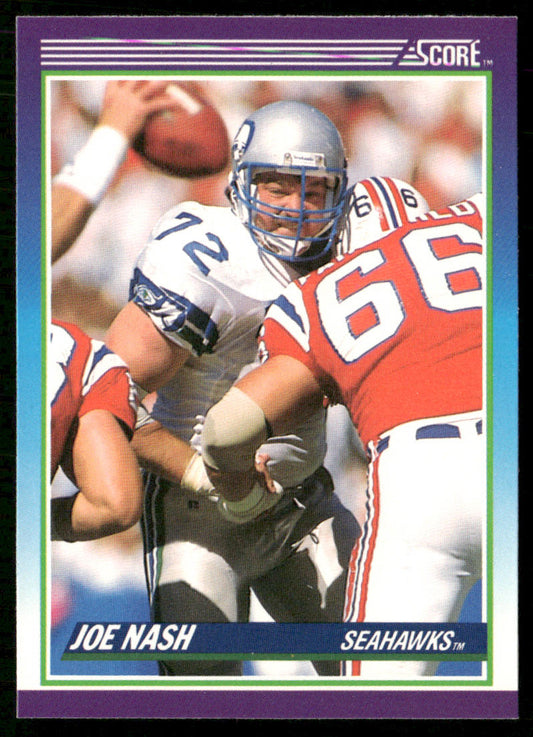 Joe Nash 1990 Score #172 Seattle Seahawks