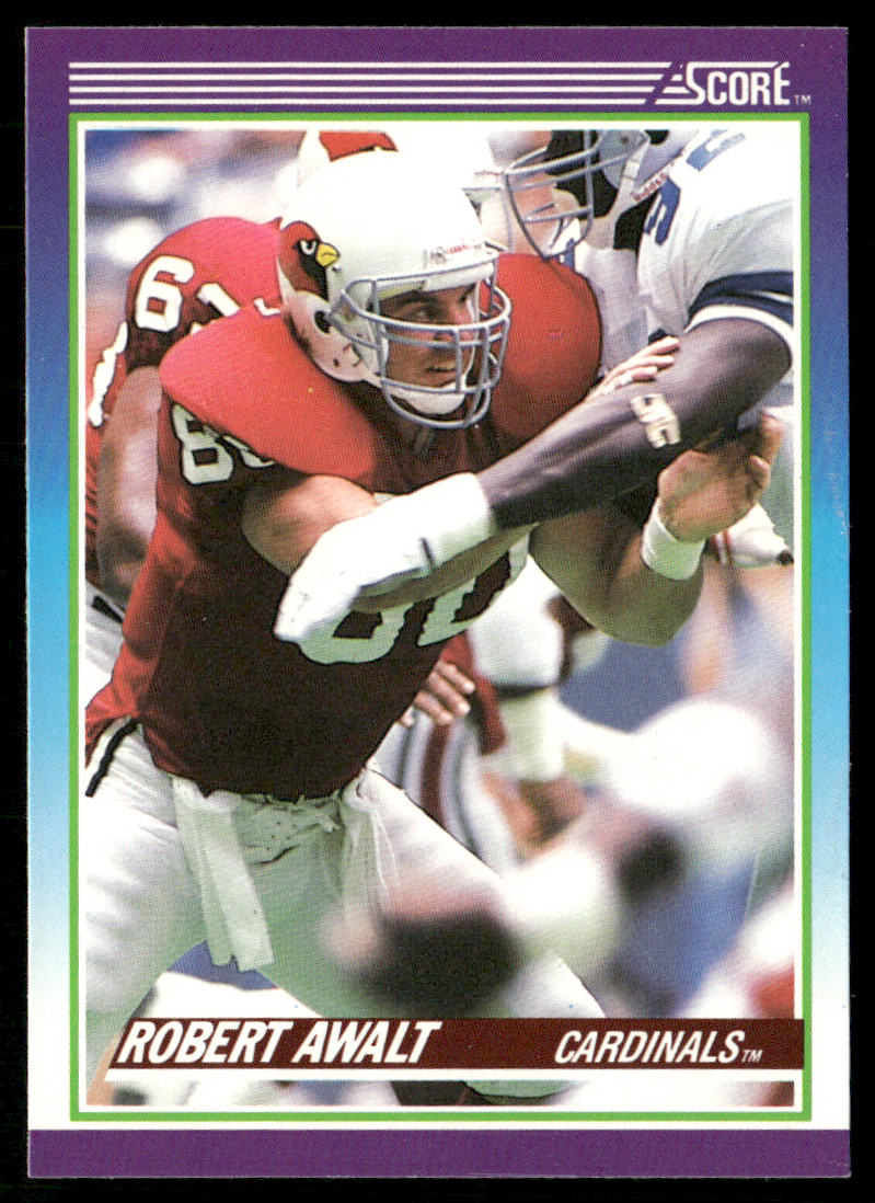 Robert Awalt 1990 Score #180 Phoenix Cardinals