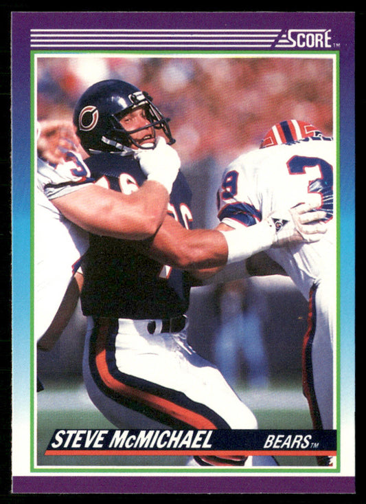 Steve McMichael 1990 Score #197 Chicago Bears