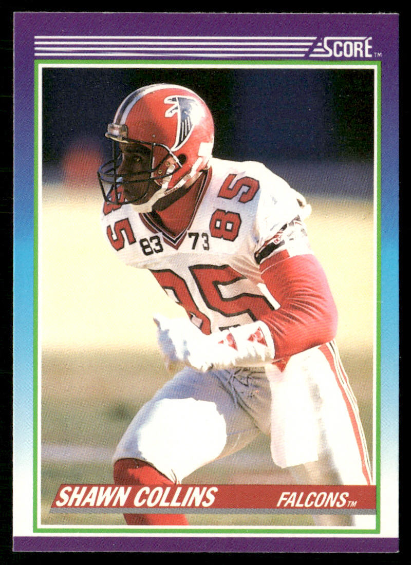 Shawn Collins 1990 Score #207 Atlanta Falcons