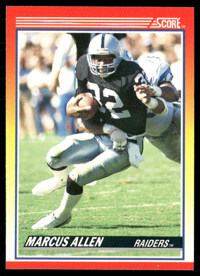 Marcus Allen 1990 Score #230 Los Angeles Raiders