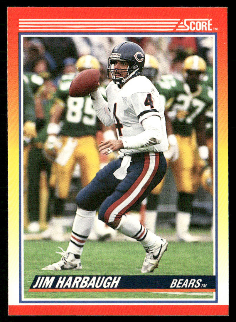 Jim Harbaugh 1990 Score #232 RC Chicago Bears