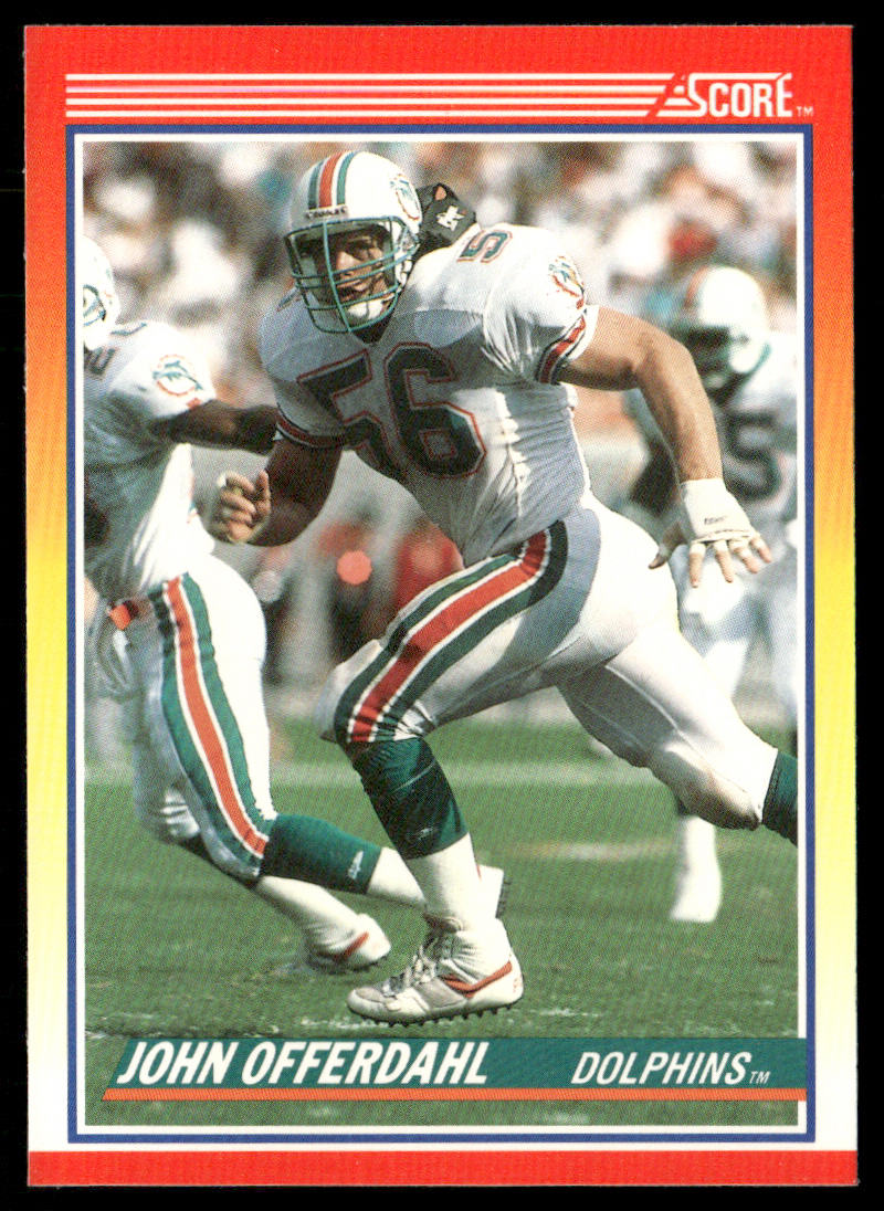 John Offerdahl 1990 Score #235 Miami Dolphins
