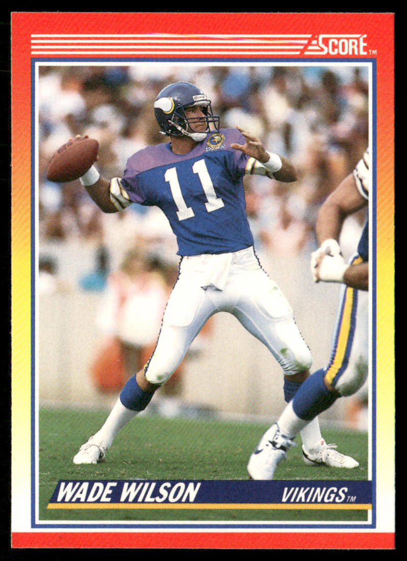 Wade Wilson 1990 Score #250 Minnesota Vikings