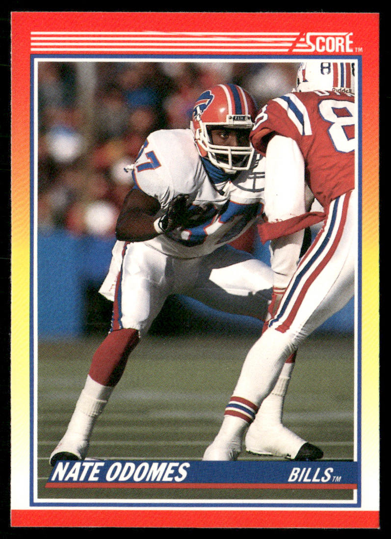 Nate Odomes 1990 Score #254 RC Buffalo Bills