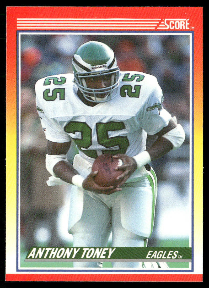 Anthony Toney 1990 Score #274 Philadelphia Eagles