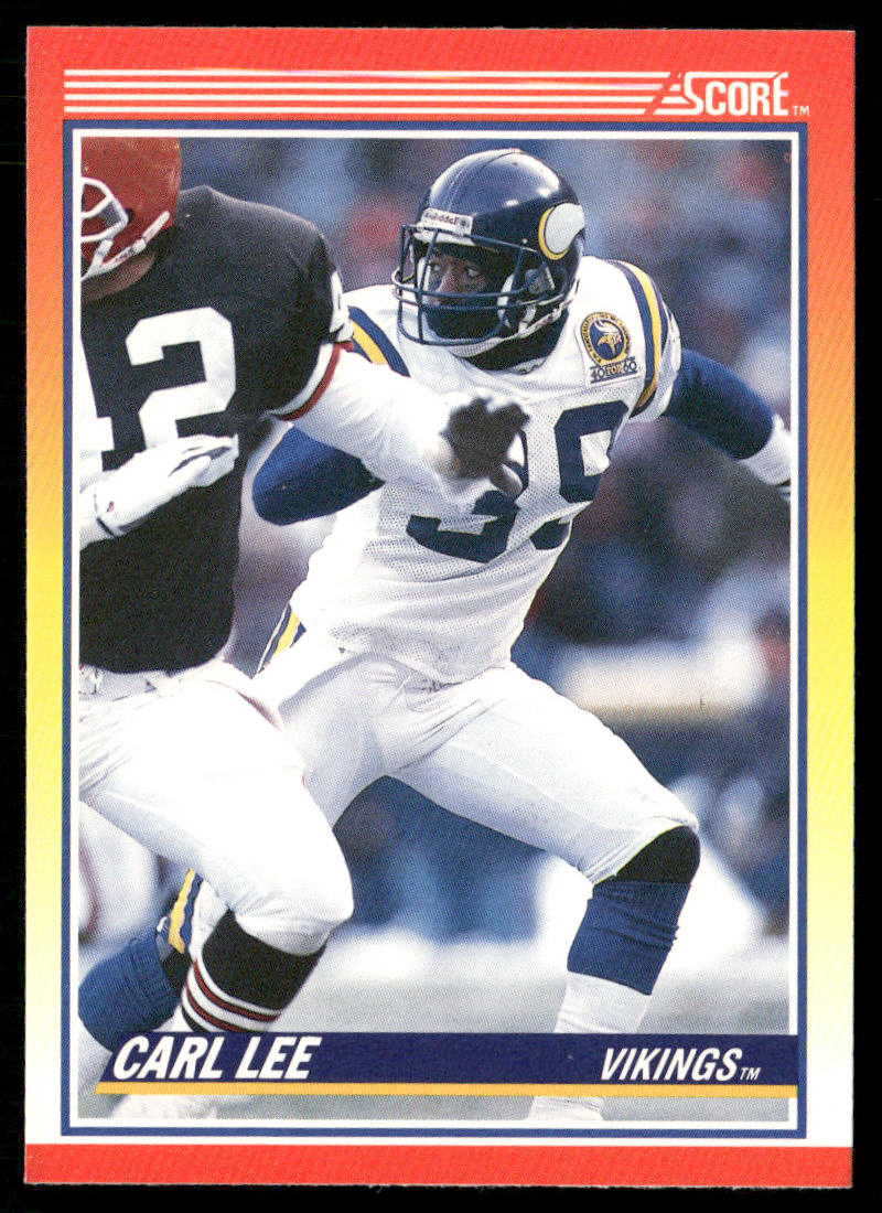 Carl Lee 1990 Score #276 Minnesota Vikings