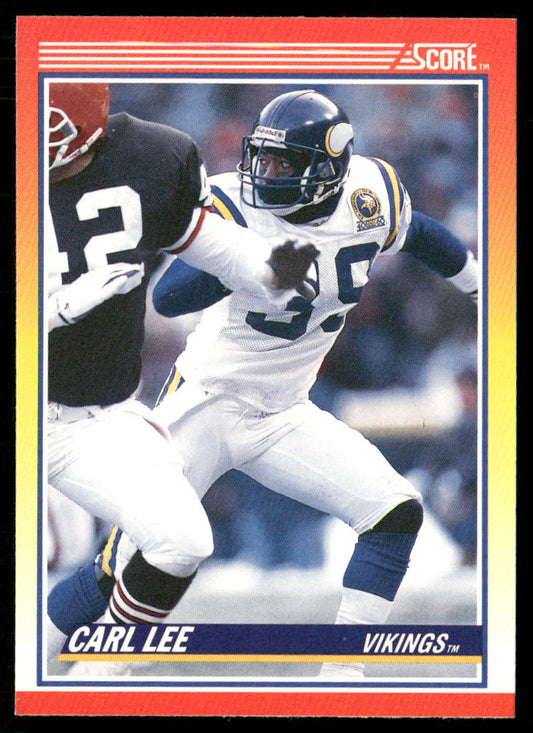 Carl Lee 1990 Score #276 Minnesota Vikings