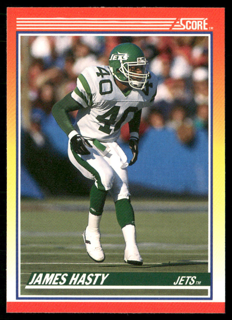 James Hasty 1990 Score #288 New York Jets