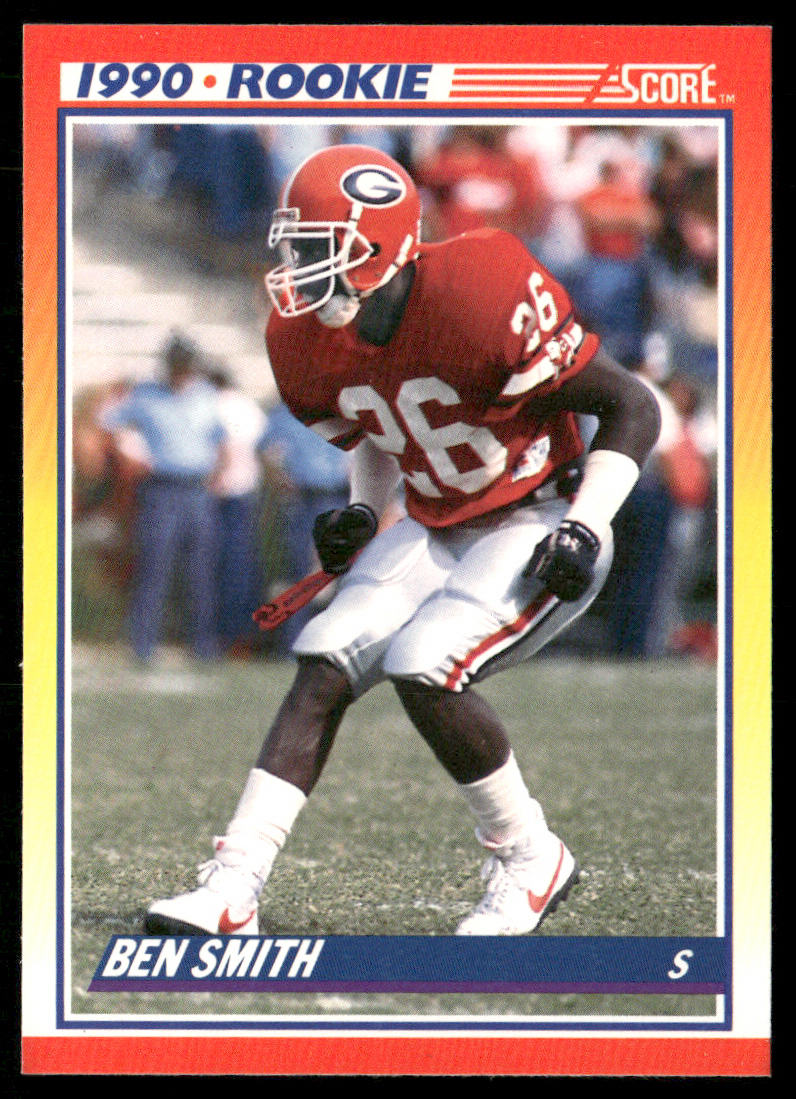 Ben Smith 1990 Score #310 RC Georgia Bulldogs