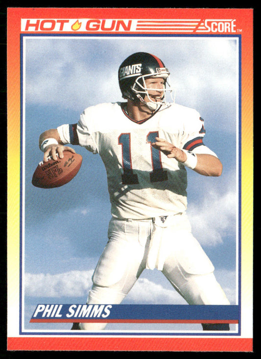 Phil Simms 1990 Score #314 New York Giants