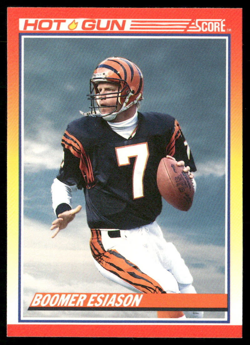 Boomer Esiason 1990 Score #316 Cincinnati Bengals