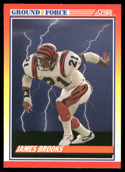 James Brooks 1990 Score #323 Cincinnati Bengals