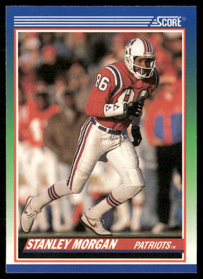 Stanley Morgan 1990 Score #338 New England Patriots